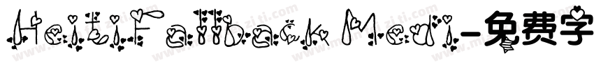 HeitiFallback Medi字体转换